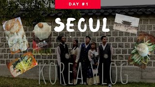 KOREA TRIP VLOG #1: Spring time 2018 (Myeongdong, Gyeongbokgung palace Insadong & Cheonggyecheon)