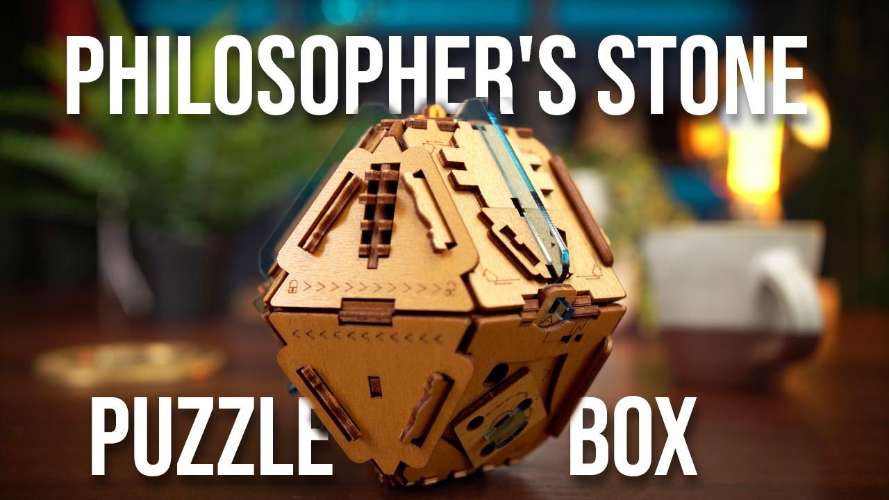 プロクソン27580proxxonFLEXRUPES神風コレクションANSWER Solving The Philosopher's Stone Puzzle Box!! - YouTube