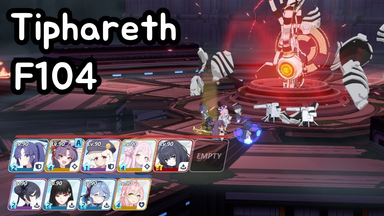 [Blue Archive] Final Restriction Release - Tiphareth (Yellow) - Stage 104 Clear