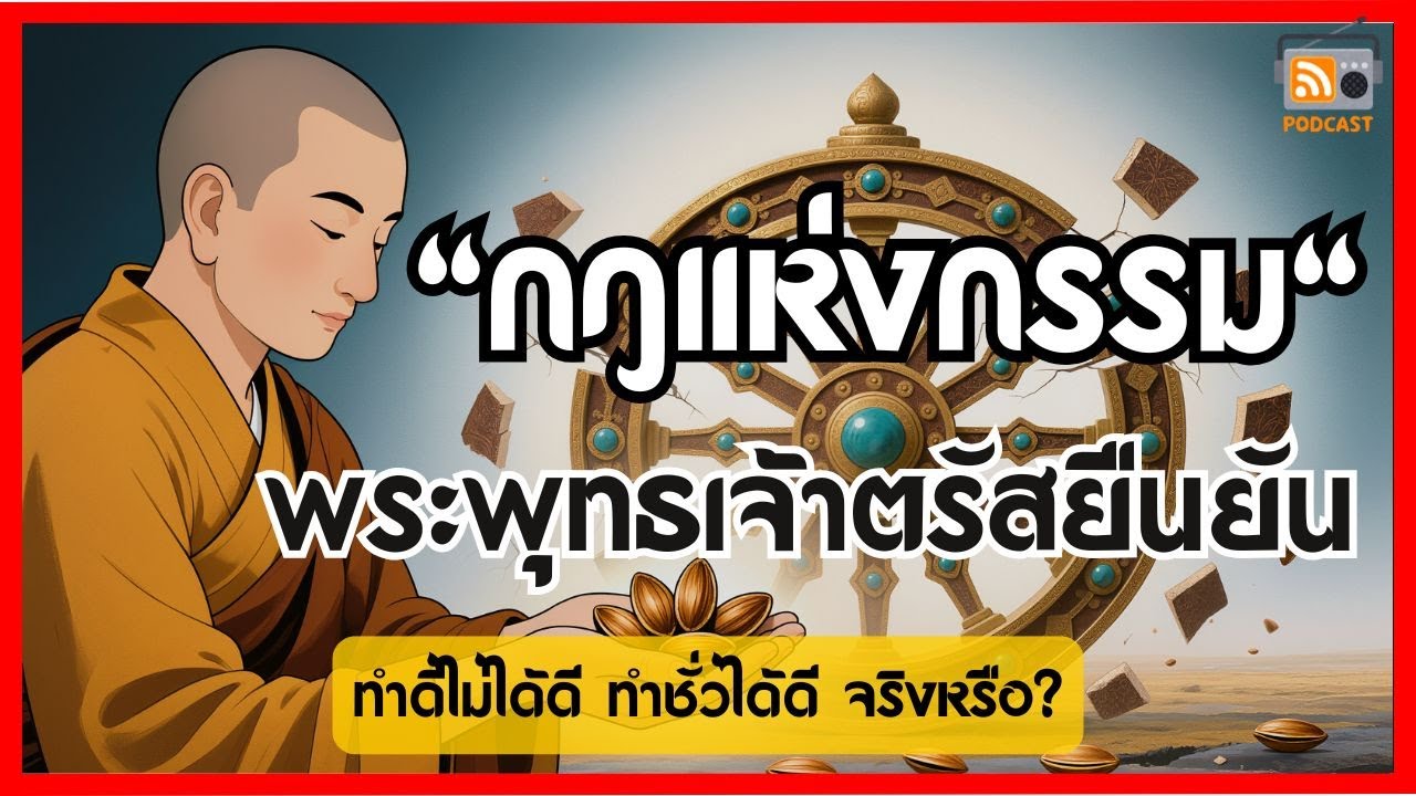 กฎแห่งกรรม พระพุทธเจ้าตรัสยืนยัน ทำดีไม่ได้ดี ทำชั่วได้ดี จริงหรือ? | ธรรมะนำทาง EP.80