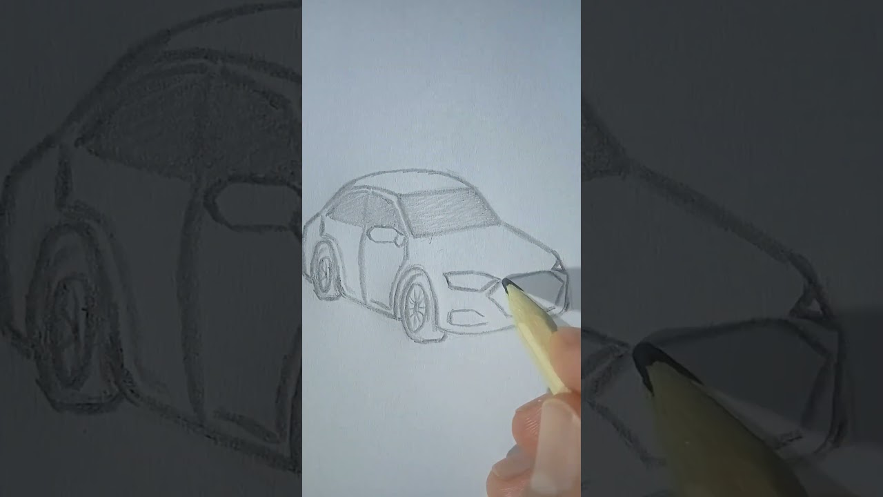 Drawing a car