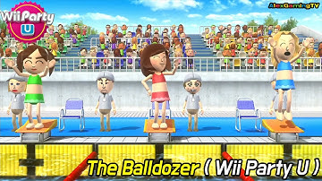 Wii Party U - The Balldozer🎵 ( Expert Com, Eng Sub)  Player Rachel