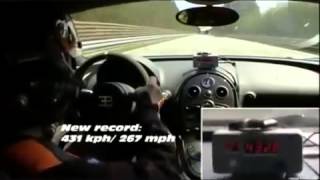 Bugatti Veyron Maxima Velocidad 432 kmh New Record!