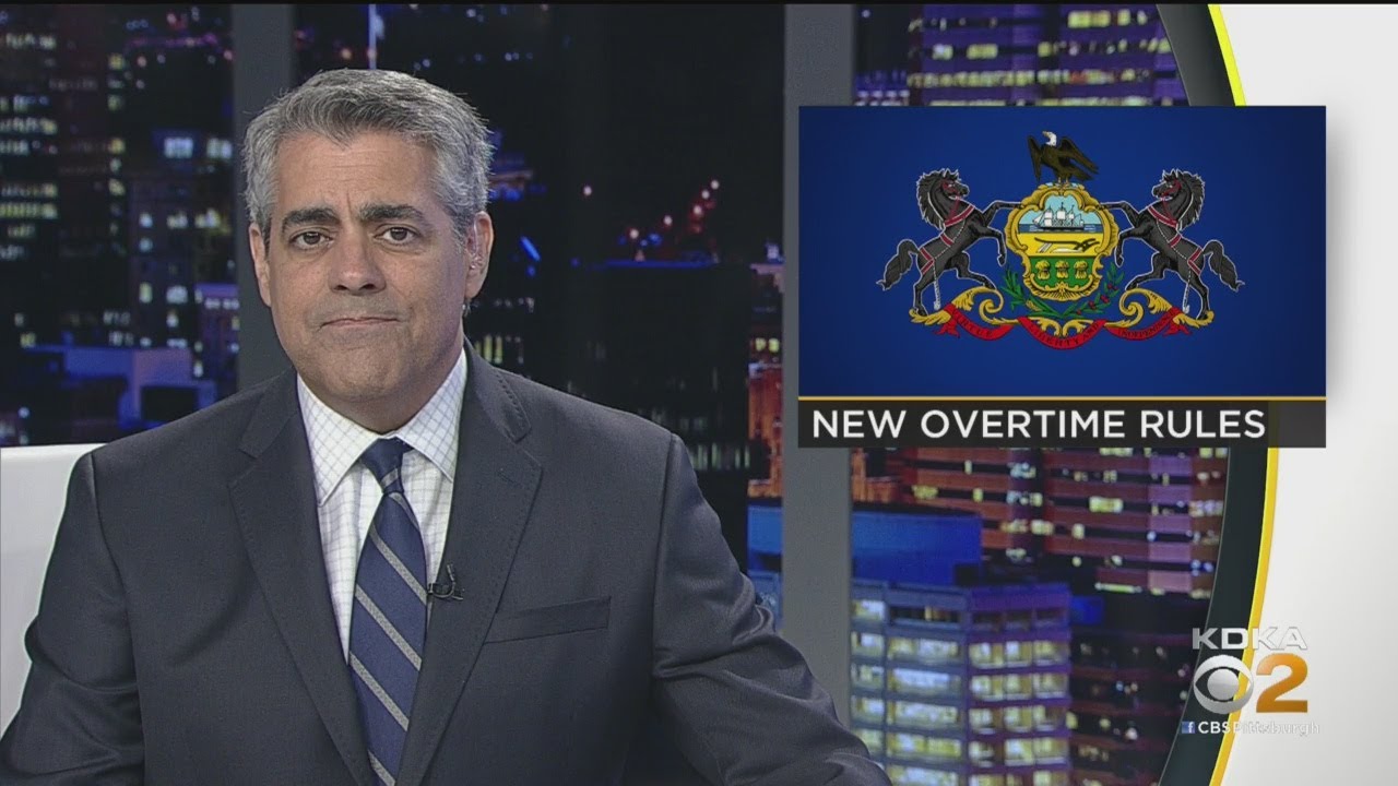 New Overtime Rules Coming To Pa. YouTube