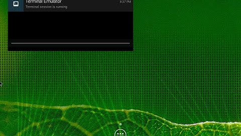 Android-x86 4.4-r5 Screencast