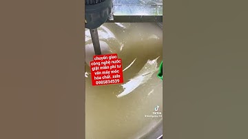 công thức nước giặt nước xả vải