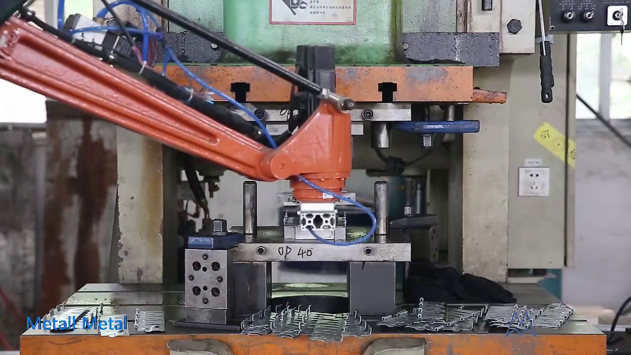 Robotic Metal Stamping YouTube