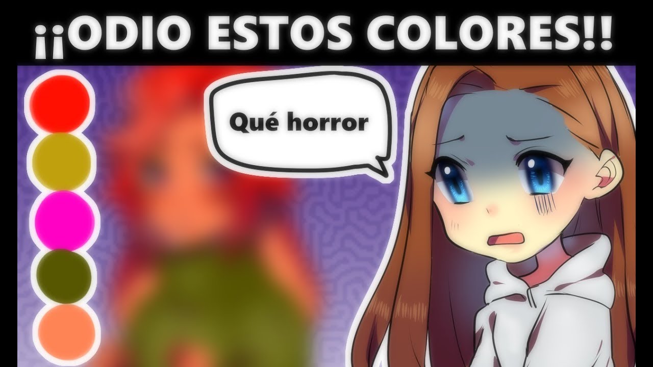 Hago Un Dibujo Usando Colores Que Odio Youtube