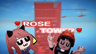 🌹 Rose tower 🌹#2 | Roblox | Rosalina games