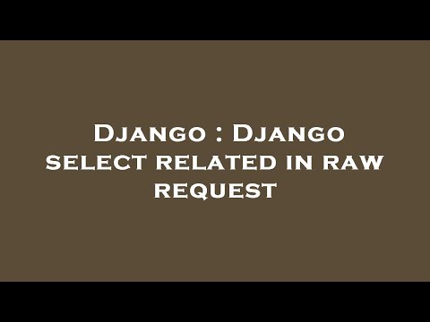 Django : Django