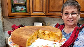 Without an oven and kneading dough! Pie with cabbage IN A FRYING PAN. Delicious and easy recipe!