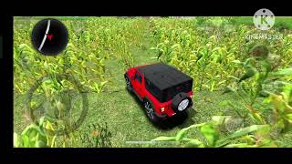 Mahindra Thar Offroading In Farming || Thar Daku Song || #thar #4x4 #tharoffroading