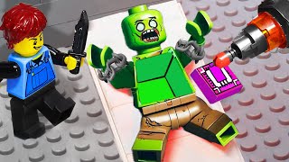 : What would happen if a human chip was implanted into a zombie's body? - Lego Zombie Apocalypse