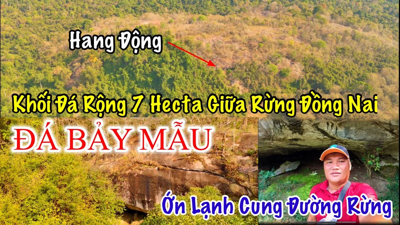 Ớn lạnh cung đường rừng tìm khối Đá Bảy Mẫu, khối đá khổng lồ rộng 7 hecta nằm giữa rừng Đồng Nai.