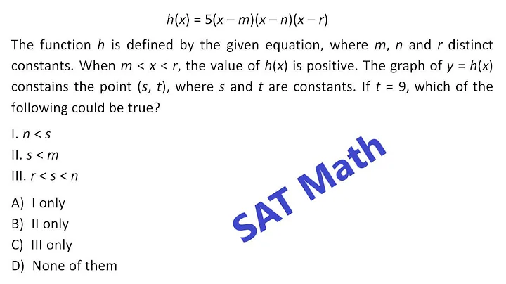 SAT Math