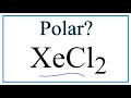 Polarity and Bonding in XCl2