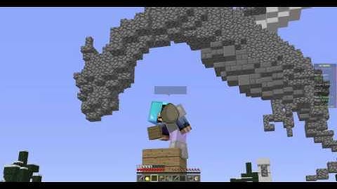 Fly hax and antiknockback (hypixel skywar)