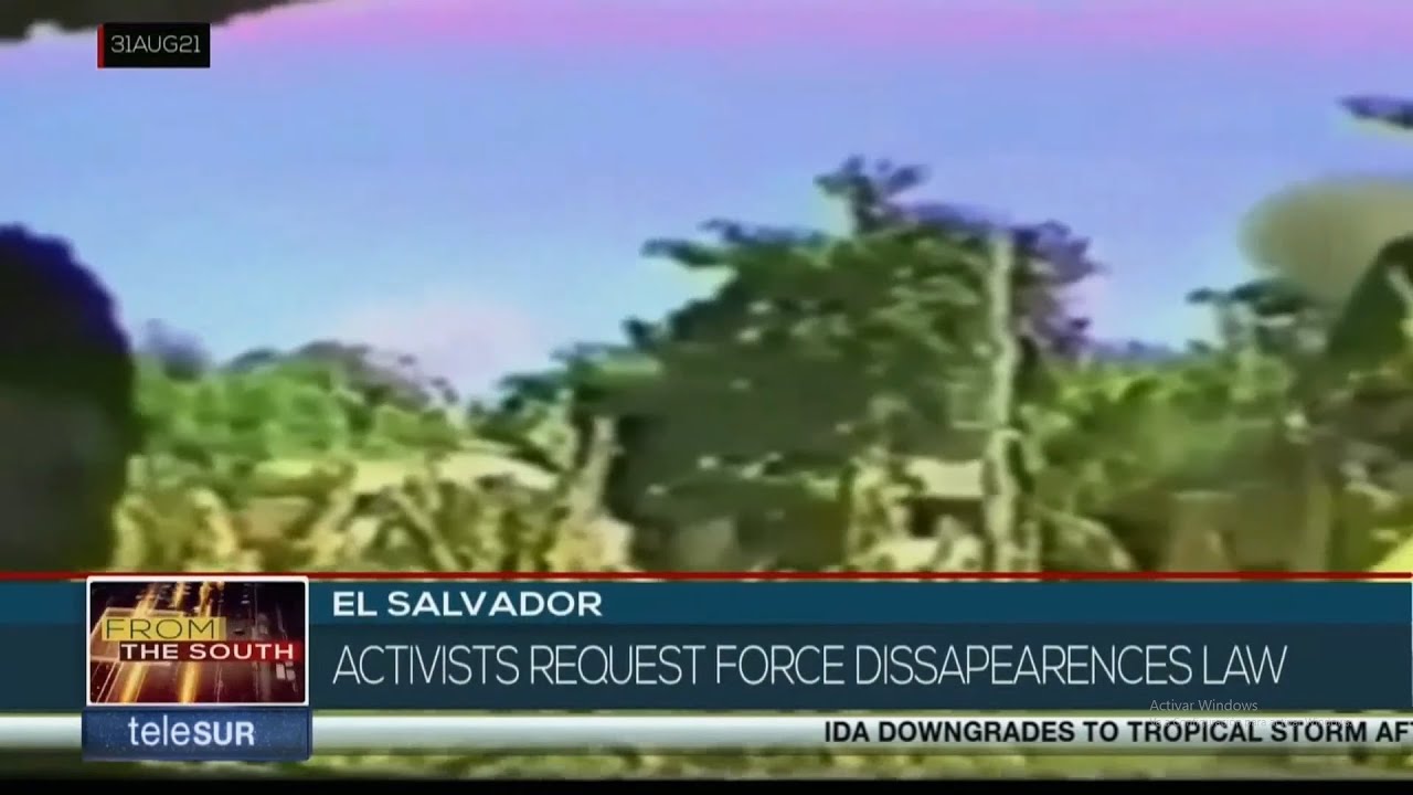 El Salvador: Demand law on enforced disappearances