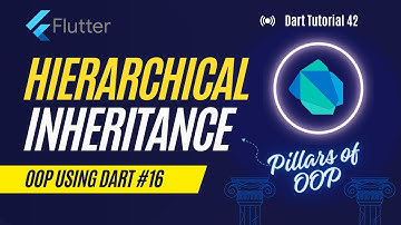 Hierarchical Inheritance in Flutter | Dart Tutorial #42 | OOP #16 | Hindi | Urdu