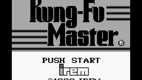 Kung Fu Master [USA & Europe] Game Boy