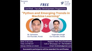 Season 6 - Python and Emerging Trends in Machine Learning - Day 4 Profile