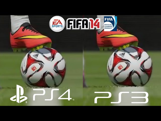FIFA 14 PS4 Vs PS3 - YouTube