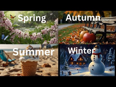 Exploring the four season,fun learning for kids