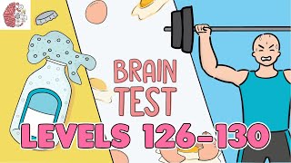 Brain Test: Tricky Puzzles Levels 126 - 130 Solutions screenshot 5