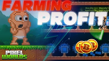 PIXEL WORLDS 2022 FARMING PROFIT!! (Lazy x2 Profit) | Pixel Worlds