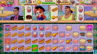 Cook & Merge : Merge Cooking | Promo 5 | Merge & Serve | Level Fail screenshot 4