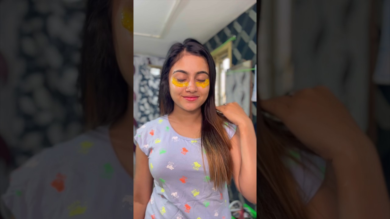 Easy way to remove under eye dark circles at home remedy 