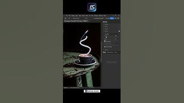 Add Realistic Fog on coffee #photoshop #photoshoptutorial