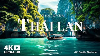 บินผ่านไทย lan (4k uhd) 🌍เพลงเปียโนนุ่มพร้อมวิดีโอชายหาดที่สวยงามเพื่อผ่อนคลาย