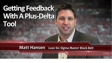 8-12: Getting Feedback with a Plus Delta Tool