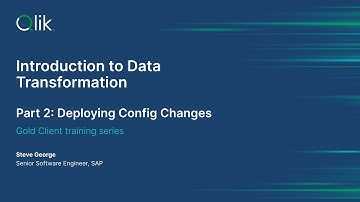 Client Gold : Transformation des données, partie 2 – Modifications de configuration