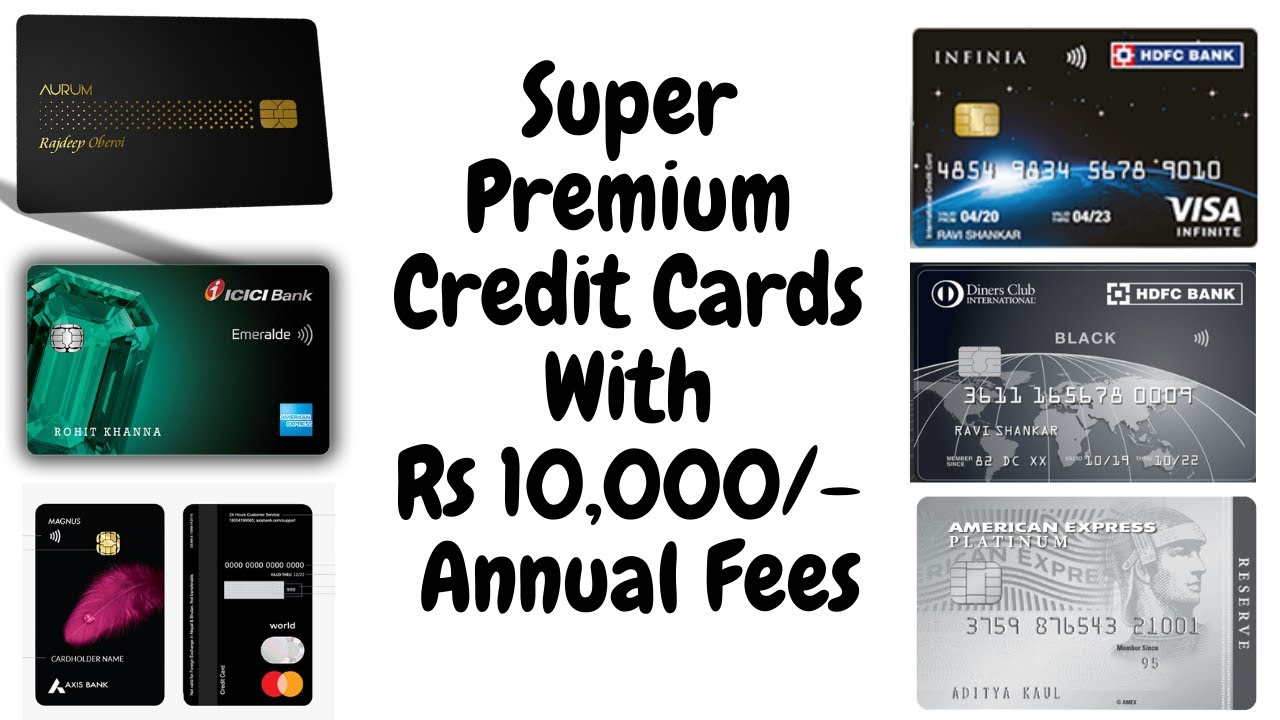 Super Premium Credit Cards with Rs 10000 Annual Fees HDFC Infinia