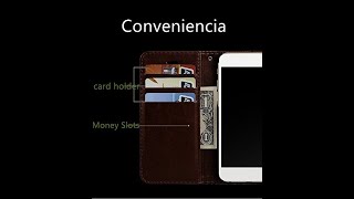 Trounce™ Pu Leather Flip Cover with StandWalletCard Holder (Coffee Brown) for Infinix Hot 6 Pro💌💌💌 screenshot 2