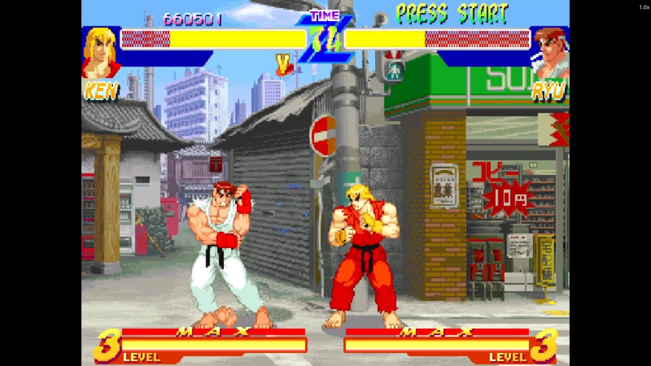 KEN — Full Playthrough & Ending | Street Fighter Alpha: Warrior’s Dreams (Arcade Retro Gameplay)