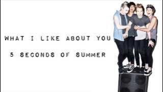 What I Like About You - 5 Seconds of Summer Lyrics