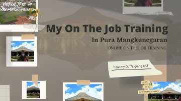 REPORT PRESENTATION : OJT REPORT