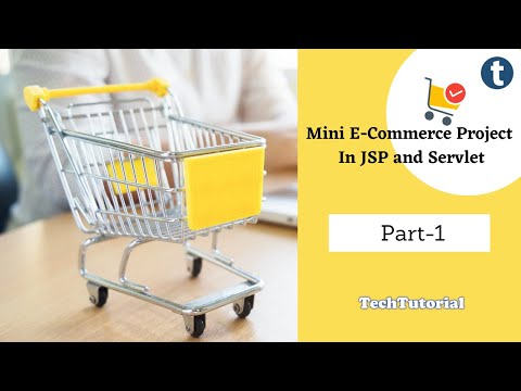 1. E-Commerce Shopping Cart in JSP and Servlet