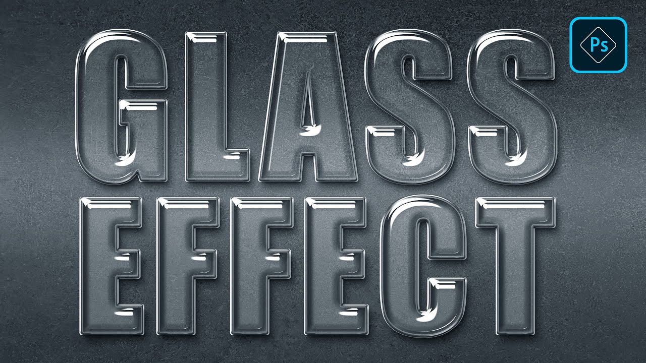 Text Effect Photoshop Tutorial - YouTube