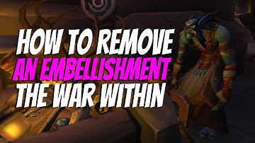 WoW The War Within | How To Recraft & Remove an Embellishment | Griftah