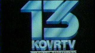 KOVR channel 13 Sacramento sign-off from 1985