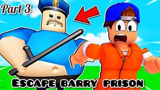 I Faced the GIANT Boss… 😳 | P3#Roblox#BarryPrison#RobloxBossFight#RobloxEscape#RobloxShorts