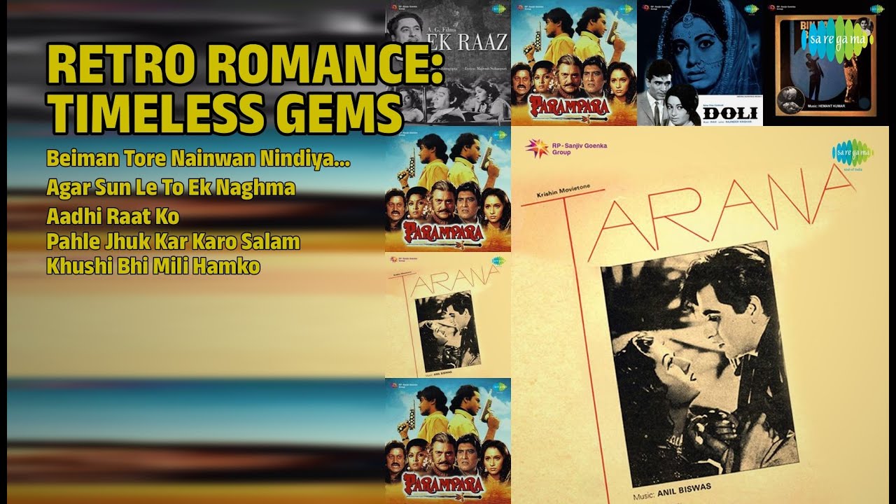 दिल छू लेने वाले नगमे | Lata Mangeshkar Songs | Beiman Tore Nainwan Nindiya Na Aaye