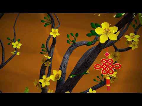 Video HIỆU ỨNG HOA MAI TẾT 2019 - youtube