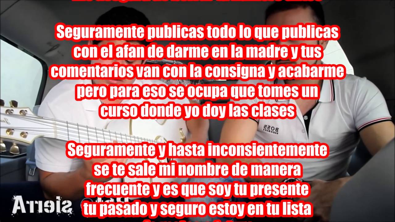 Alfredo Olivas Seguramente LETRA 2016 Video YouTube