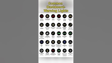 Common Dashboard Warning Lights