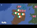 United Kingdom 🇬🇧 Vs Ireland 🇮🇪 war by Flipaclip and Google earth 🌎